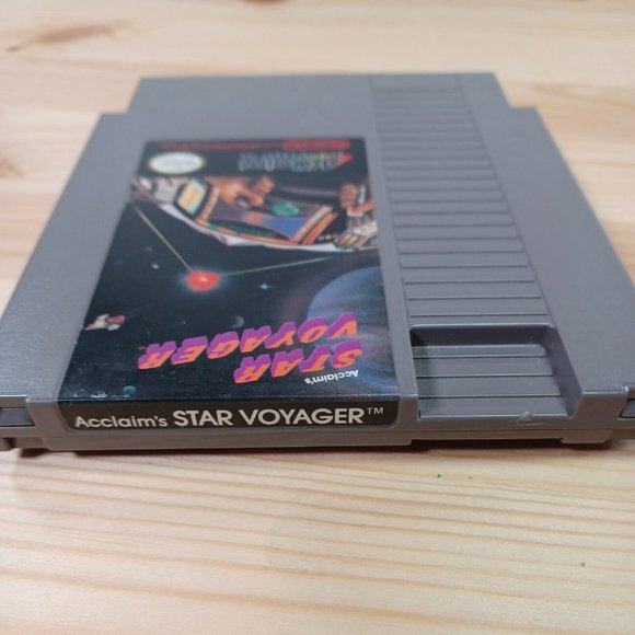 Star Voyager (Nintendo, 1987) NES Vintage Retro Authentic Video Game Cleaned - Picture 4 of 5